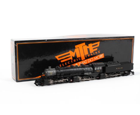  A boxed OO gauge HO 2-8-8-8-8 Triplex Steam engine Black. ERIE (# 5016) Condition Report: IN MINT CONDITION