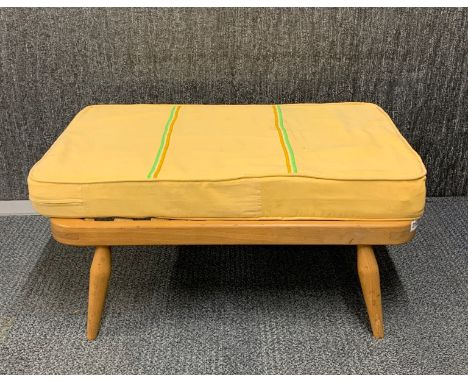 An Ercol type footstool, 70 x 50cm.