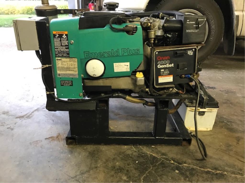 Onan Generator Gas Model BGEFA 26100P, 33.3 amps, SNE980736515, 120