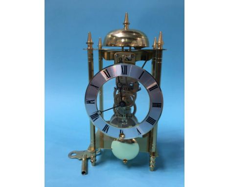 A Sewills skeleton clock