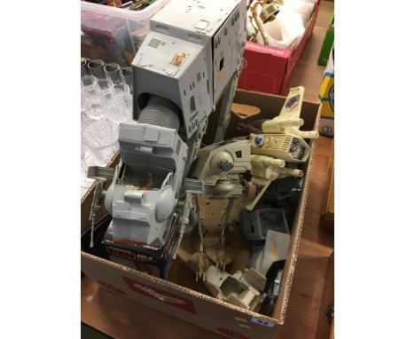 A quantity of vintage Star Wars toys