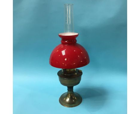 An oil lamp