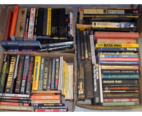 Boxing Interest - books including Mike Tyson, Steve Bunce, Joe Louis, Ricky Hatton, Henry Cooper, Sugar Ray, Rocky Marciano, 
