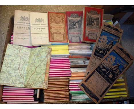 Cartography - a collection of British Ordnance Survey maps, early 20th century and later; others, various