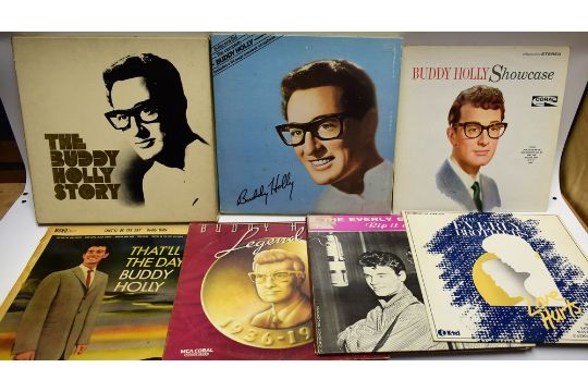 Vinyl Records Lp S Including The Everly Brothers Buddy Holly The Buddy Holly Story The Comp