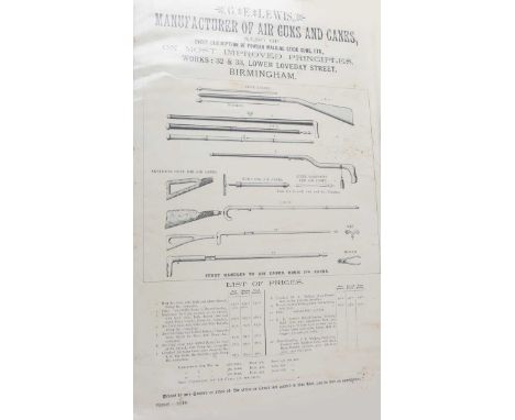 A large collection of various 19th and 20th century ephemera relating to shooting and game hunting, including advertising mat