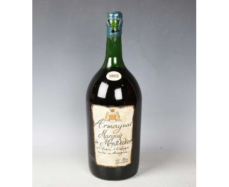 Marquis de Montdidier Armagnac, 1965 (2500cl) (1).