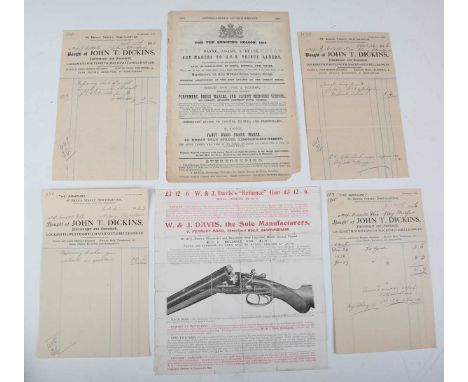 A large collection of mainly late 19th century and early to mid-20th century ephemera relating to shooting and game hunting, 