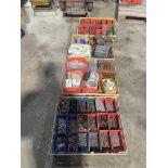 4 x boxes of nuts and bolts, fixings etc. Stored near Rushall, Diss. No VAT on this lot.