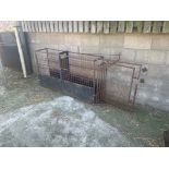 Drafting Crate for Livestock. Stored near Beccles, Suffolk.