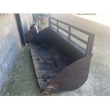Strimech Bucket, 1m3 7'6”, March 2017- purchased on farm new 2018. Stored near Beccles, Suffolk.