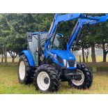 2021 New Holland T5.115 Tractor and New Holland Stoll 530 TL Loader, Approx. 400 hours, Reg No.