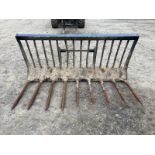 Muck Fork, Strimech, 2.3 wide. Stored near East Bergholt, Colchester.