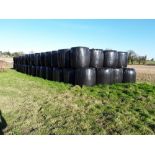 50 x 4ft round bales of 2021 dry haylage Stored near Arminghall, Norwich. No VAT on this lot.