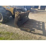 Muck Fork and Grab, pin and cone head stock. Stored near Beccles, Suffolk.