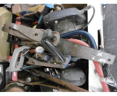 A quantity of misc. tools inc. electric tools