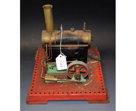 A Mamod steam engine model 