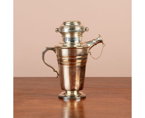 With rotating cocktail recipes to the top and a stopper to the spout, together with a silver stirring stick.23cm highQty: 2No