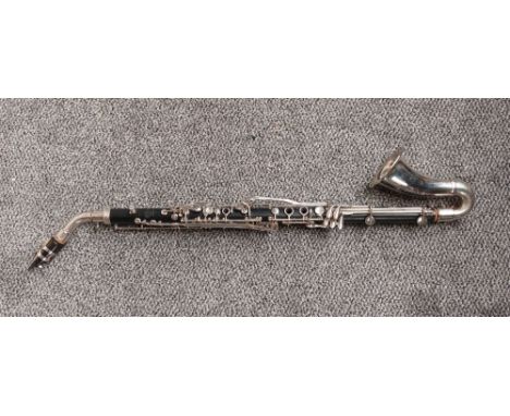 A Bundy by Selmer bass clarinet, with Vandoren Paris B44 mouthpiece, serial number 25736 with hard case