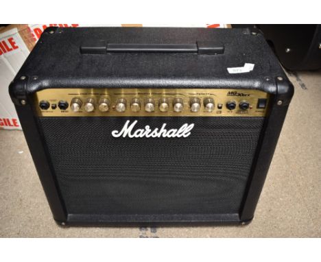 A Marshall MG30DFX amplifier