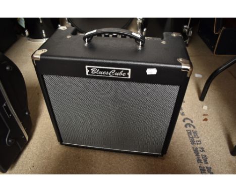 A Roland Blues Cube Hot amplifier, (33W 1 x 12)