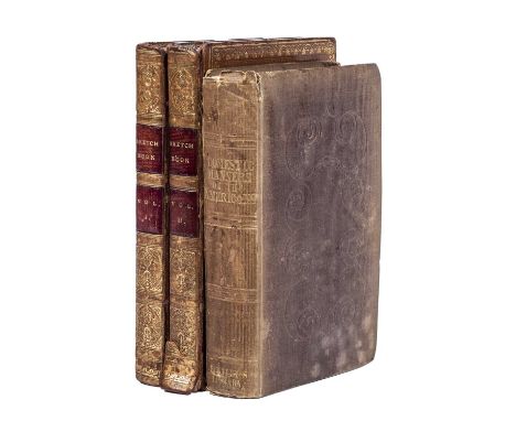 Crayon, (Geoffrey aka Irving), Washington (1783-1859) American Writer. 'The Sketch Book of Geoffrey Crayon Gent'. 4th Ed. 2 v