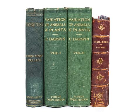 Wallace, (Alfred Russell) (1823-1913) Welsh Naturalist. 'Darwinism An Exposition of the Theory of Natural Selection...' 2nd E