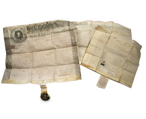 A collection of c20 17th and 18th century Manuscript Documents on vellum and paper, some with seals (c20)