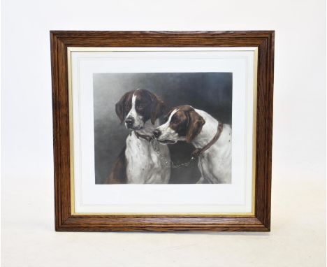 Hunting interest,After Heywood Hardy (1842-1933),  Colour print on paper,  'In Reserve',  Painted by Heywood Hardy, engraved 