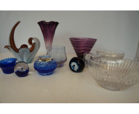 Collection of Glassware to include possibly Whitefriars, Dartington, Caithness &amp; Others