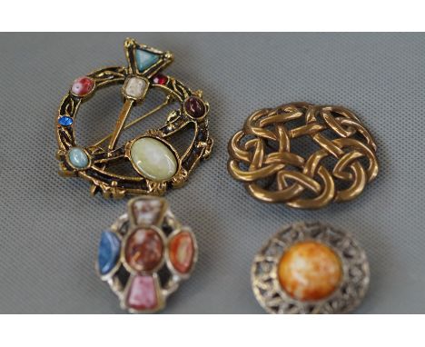 Collection of Celtic Brooches 