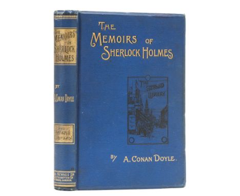 Doyle (Sir Arthur Conan) The Memoirs of Sherlock Holmes, first edition, illustrations by Sydney Paget, hinges neatly and prof