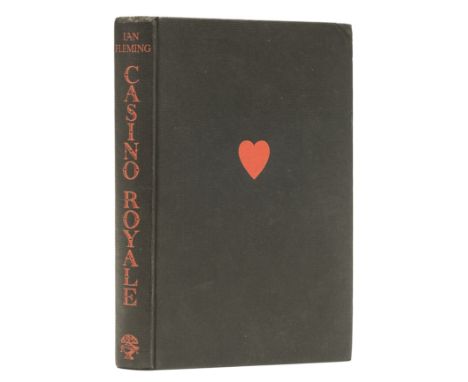 Fleming (Ian) Casino Royale, first edition, half-title lettering faintly inked-in, neat ink ownership inscription to front fr