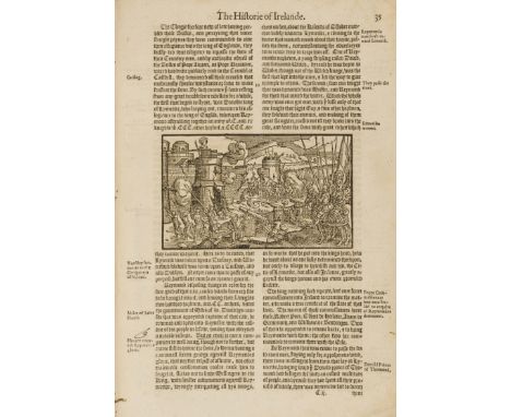 Holinshed (Raphael) The firste volume of the chronicles of England, Scotlande, and Irelande. Conteyning the description and c