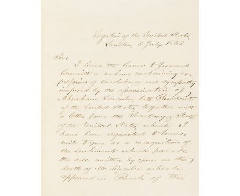 Assassination of Abraham Lincoln.- The Assassination of Abraham Lincoln, Late President of the United States of America, and 