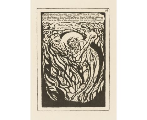 Blake (William) Jerusalem. The Emanation of the Giant Albion, [one of 100 facsimiles], this copy number 12, 100 illustrated l