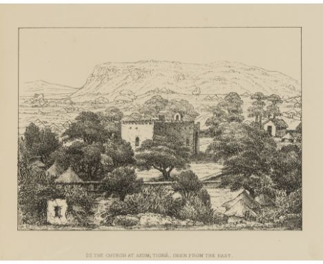 Africa.- Veitch (Sophie F.F.) Views in Central Abyssinia. With Portraits of the Natives of the Galla Tribes, taken in pen and