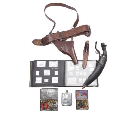 An interesting collection of militaria, representing the Second World War military career of Captain J.M. Tuke Morris, Royal 