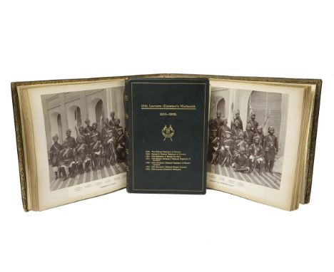 Indian Army interest: 15th Lancers (Cureton's Multanis): a commemorative photograph album of the Regimental Jubilee at Dera I