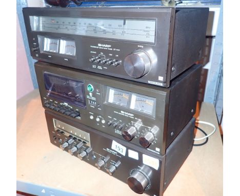 Sharp HiFi model 1122 CONDITION REPORT: All electrical items in this lot have been PAT tested for safety and have passed. Thi