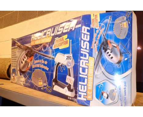 Boxed radio controlled Helicruiser 