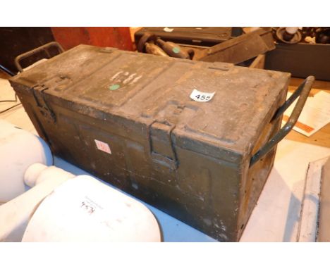 1944 steel ammunition box 