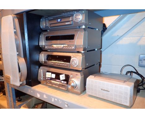 Technics HiFi model SC-DV290 including DVD CONDITION REPORT: All electrical items in this lot have been PAT tested for safety