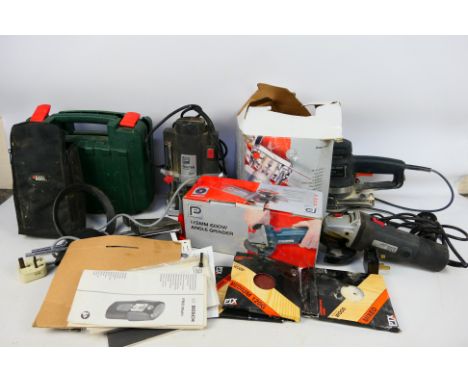 Tools to include angle grinder, router and other. [W]