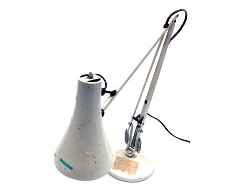 A white Anglepoise table or desk lamp, model 90.&nbsp;&nbsp;Buyer Note: WARNING! This lot contains untested or unsafe electri