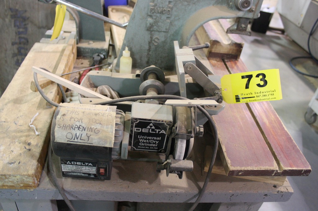DELTA MODEL 23700 UNIVERSAL WET/DRY GRINDER