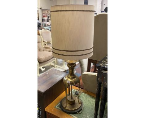 ASIAN MODERN BRASS LAMP