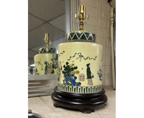 CHINESE PORCELAIN LAMP 42CMS (H0 APPROX