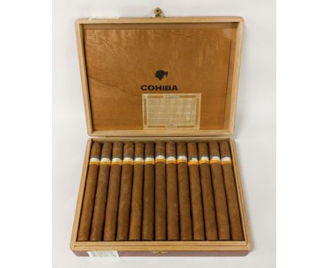 BOX OF 25 COHIBA CUBAN CIGARS