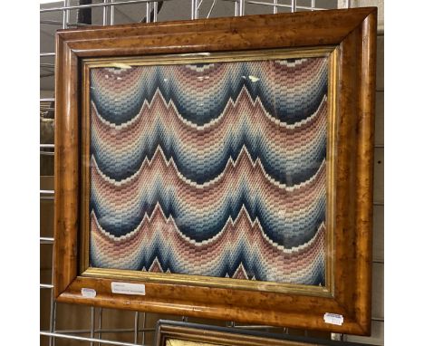 SMALL TAPESTRY MAPLE FRAME WITH PEARS PRINT